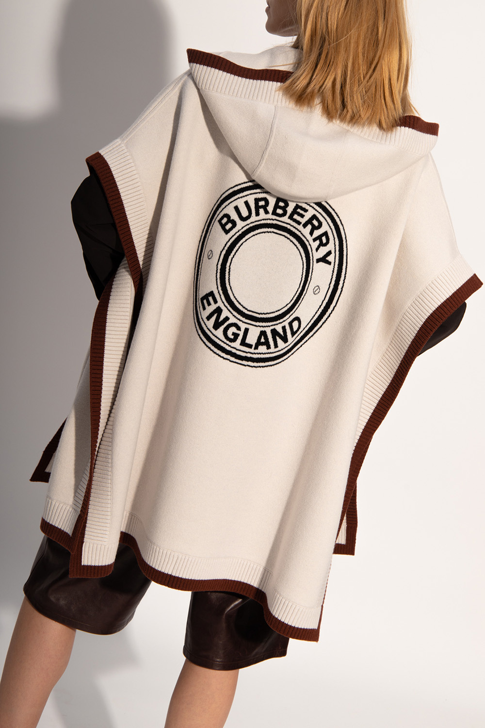 Burberry Hooded poncho