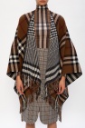 Burberry MULTICOLOUR Fringed wool poncho