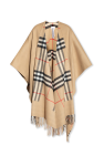 Burberry Poncho with fringes