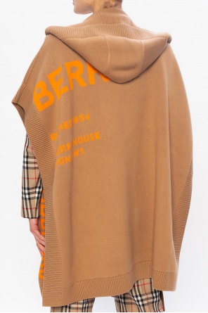 Burberry Hooded poncho