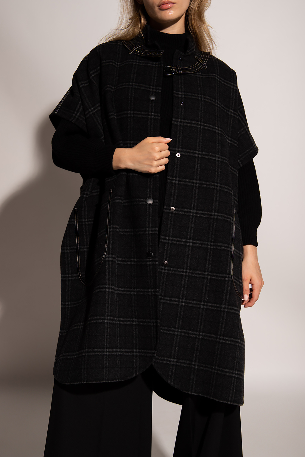 Burberry Eaued poncho