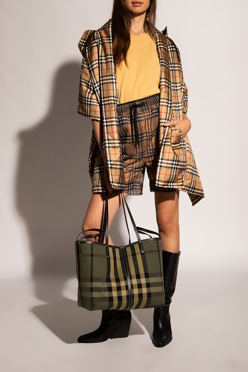 Burberry Silk poncho