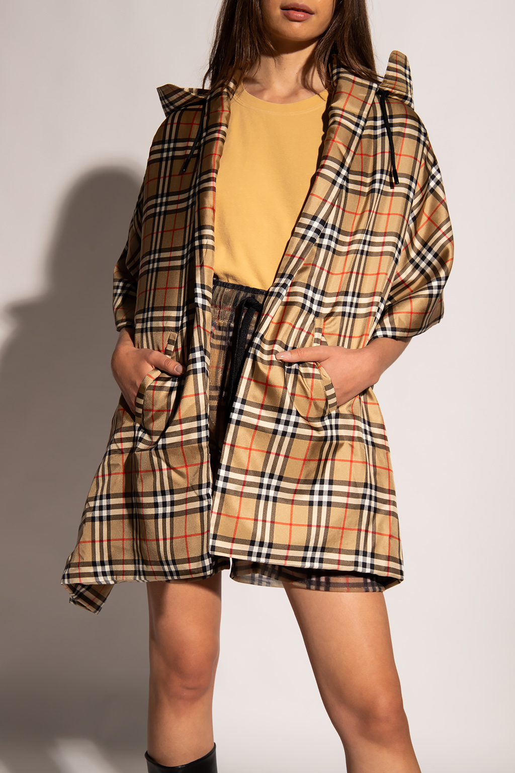 Burberry Silk poncho