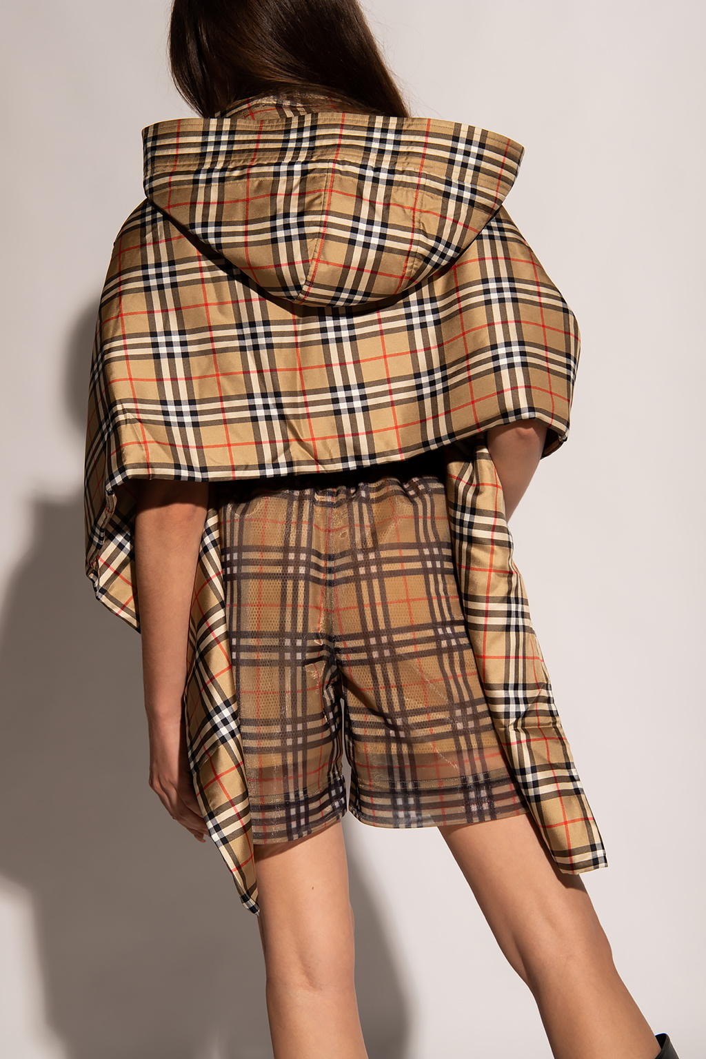 Burberry Silk poncho