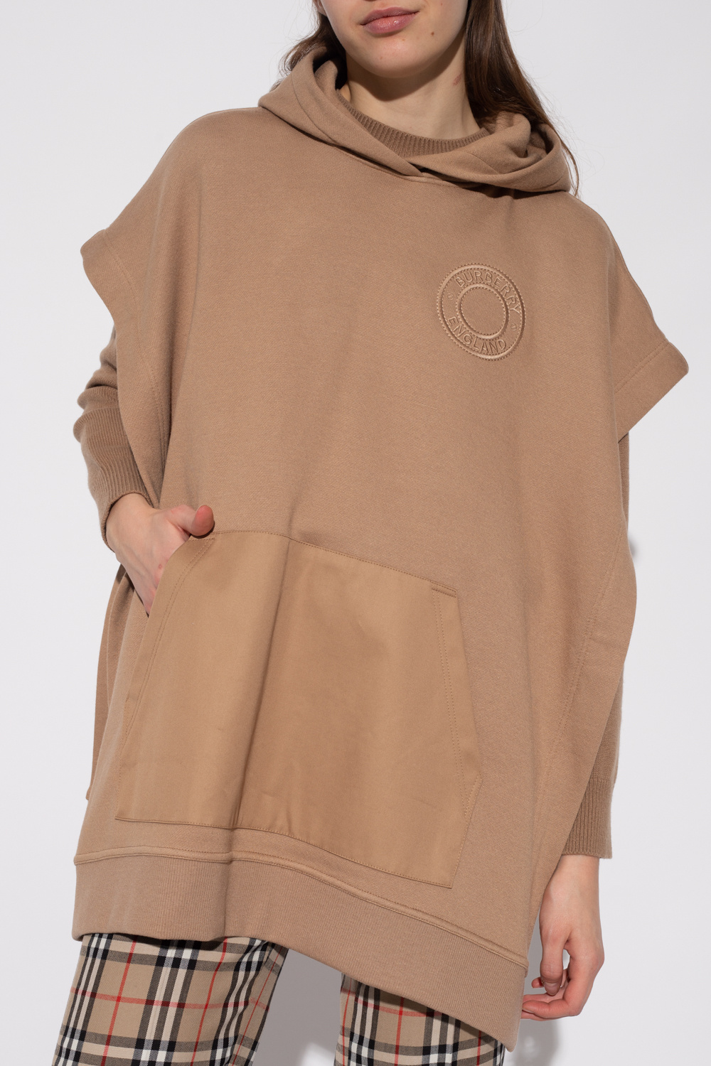 Burberry Hooded poncho