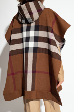 Burberry Hooded poncho