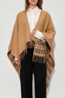 Burberry beige Wool poncho