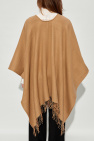 Burberry beige Wool poncho