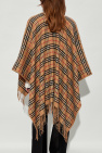Burberry beige Wool poncho