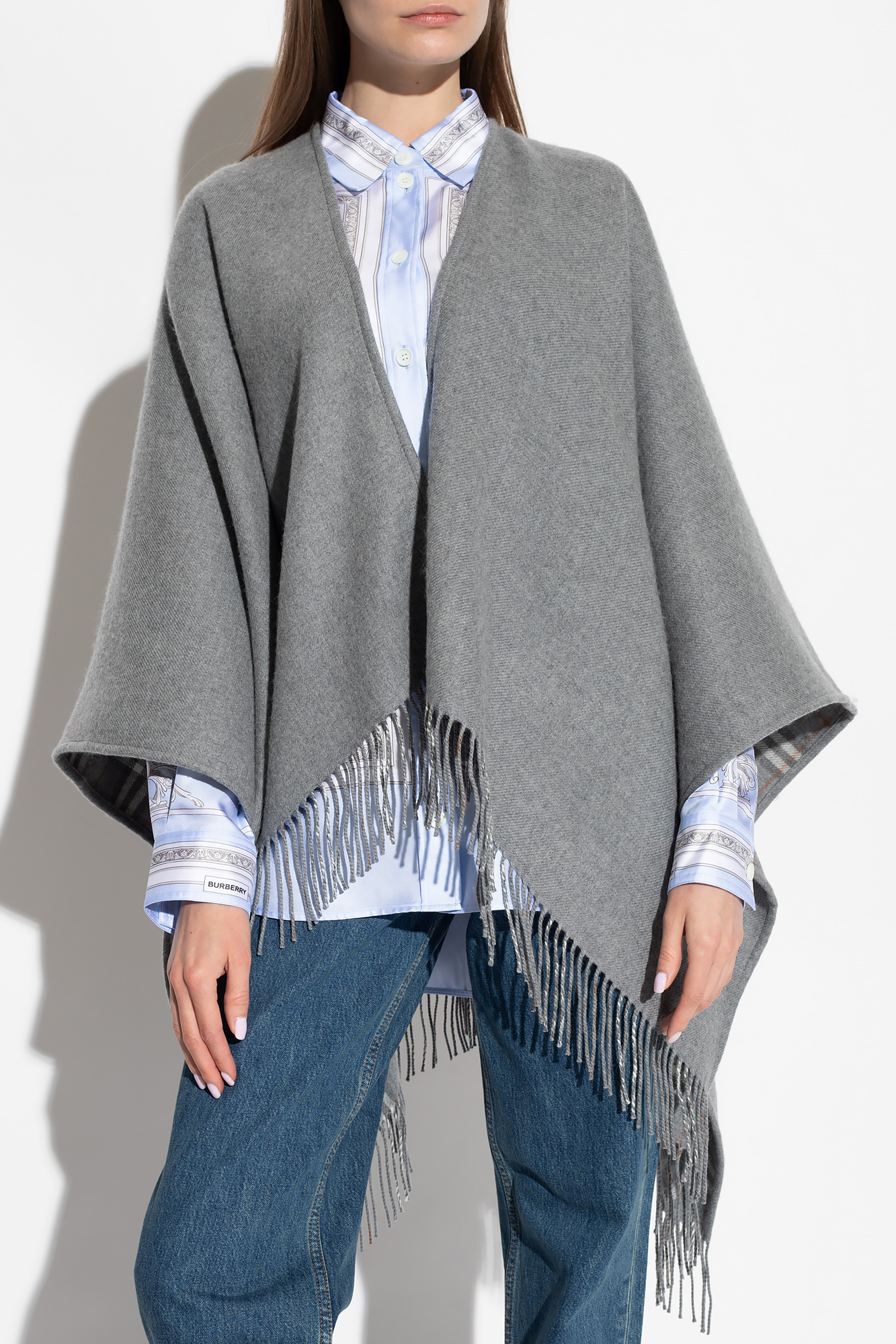 Burberry Wool poncho