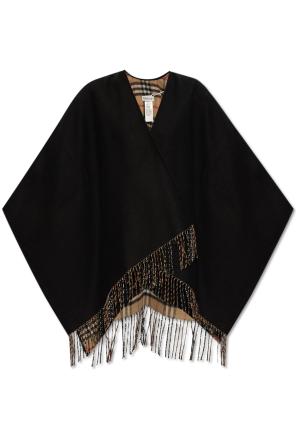 Wool poncho