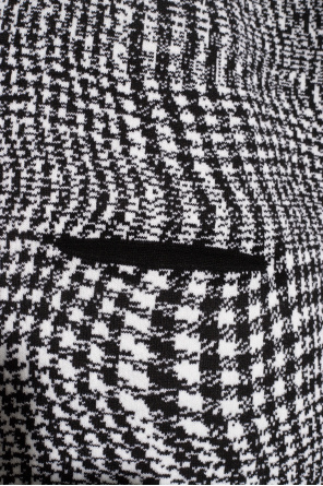 Burberry Houndstooth poncho