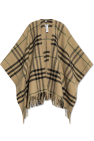 Burberry Poncho with fringes