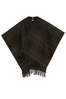 Burberry BROWN Wool Poncho