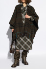 Burberry BROWN Wool Poncho