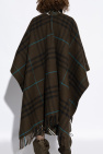 Burberry BROWN Wool Poncho