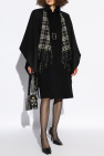 Burberry BLACK Wool Poncho