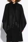 Burberry BLACK Wool Poncho