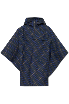 Checkered Poncho