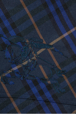 Burberry Poncho mit Karomuster