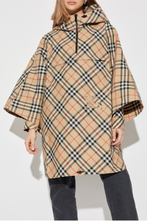 Burberry Poncho a cuadros