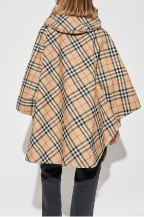 Burberry Poncho a cuadros