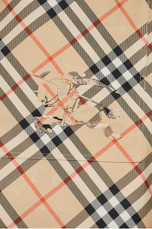 Burberry Poncho a cuadros