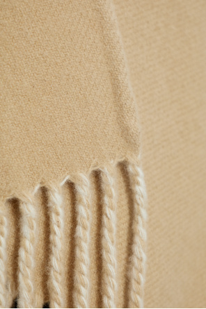 Burberry Poncho con flecos