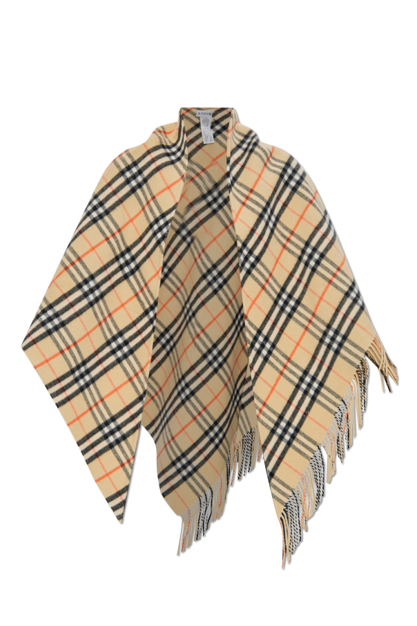 Wool poncho od Burberry