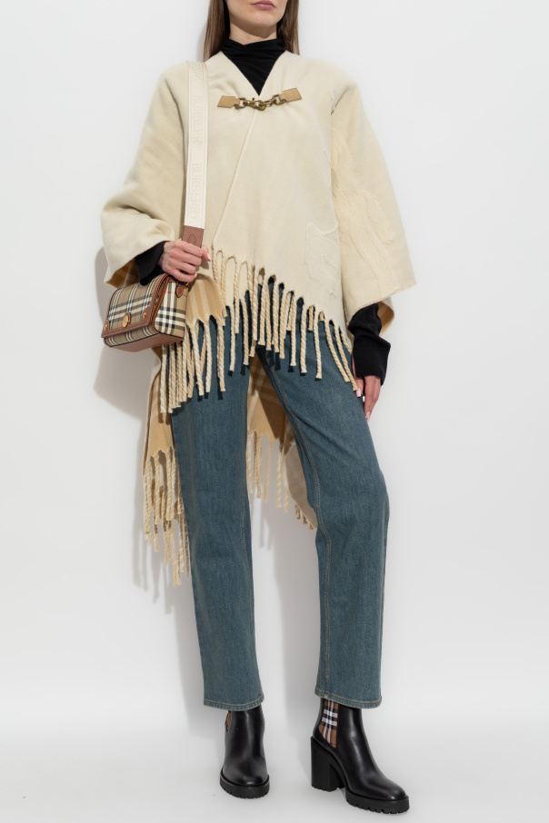 Burberry Wool poncho ‘Tbar’