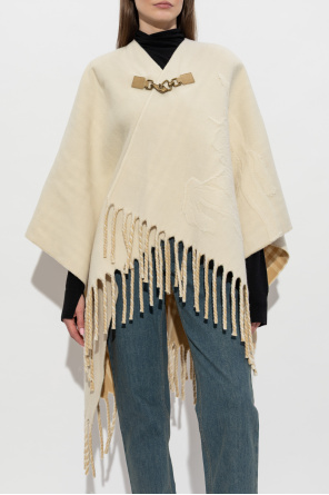 Burberry Wool poncho ‘Tbar’