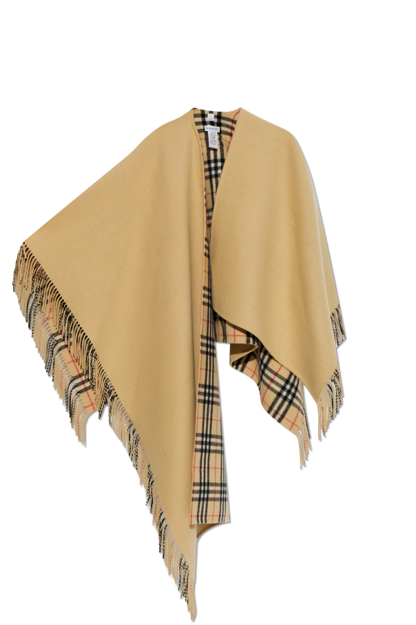 Wool poncho od Burberry