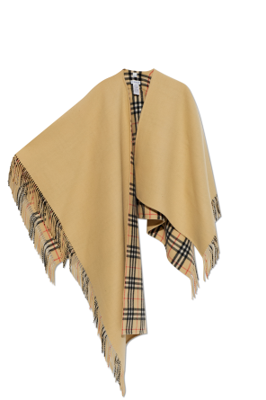 Wool poncho