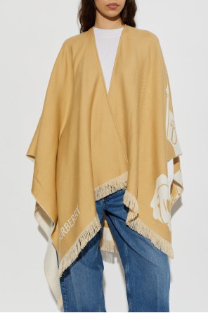 Burberry Poncho with logo