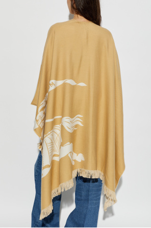 Burberry Poncho with logo