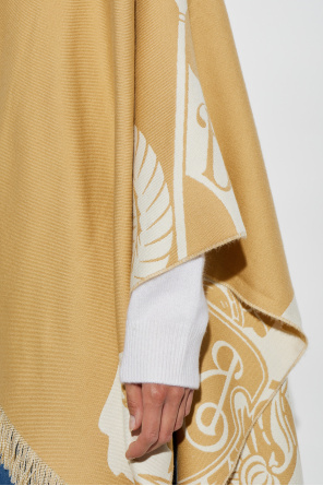 Burberry Poncho with logo