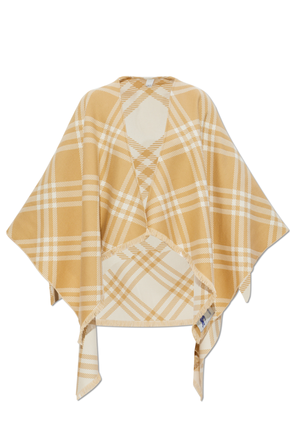Poncho `Tribar` od Burberry
