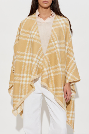 Burberry Poncho `Tribar`