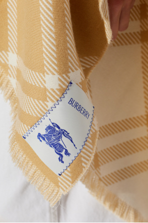 Burberry Poncho `Tribar`