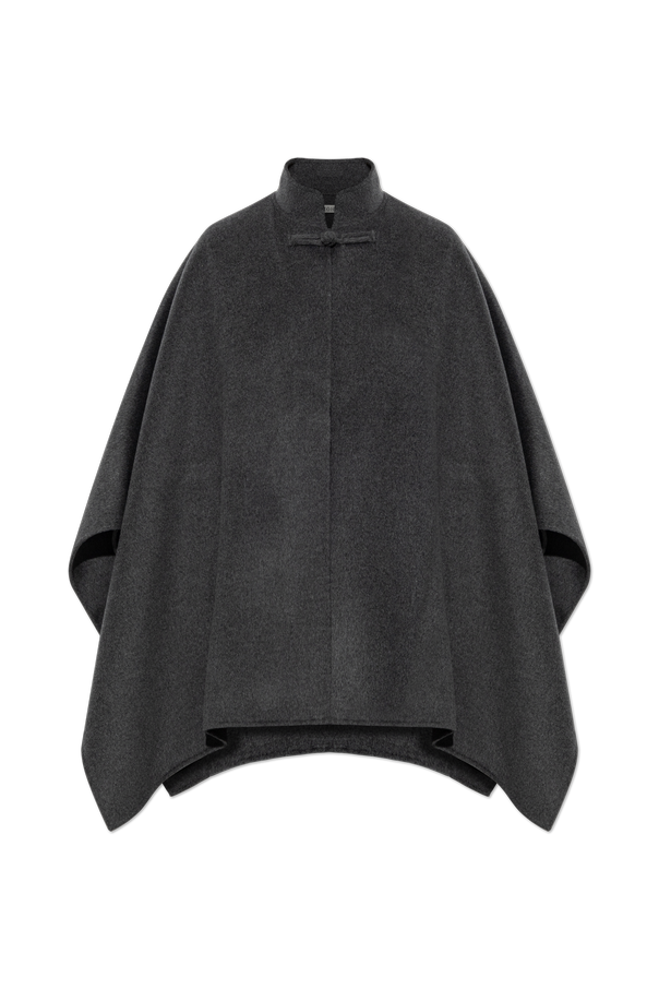 Wool poncho with turtleneck od RÓHE