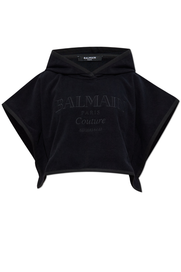 Cotton poncho od Balmain