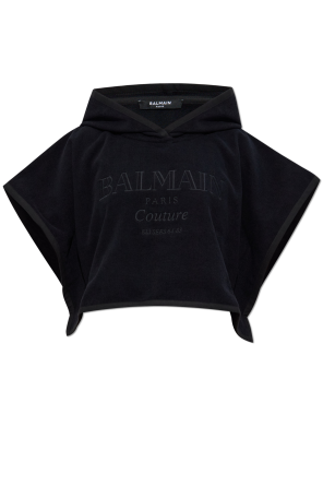 Cotton poncho od Balmain