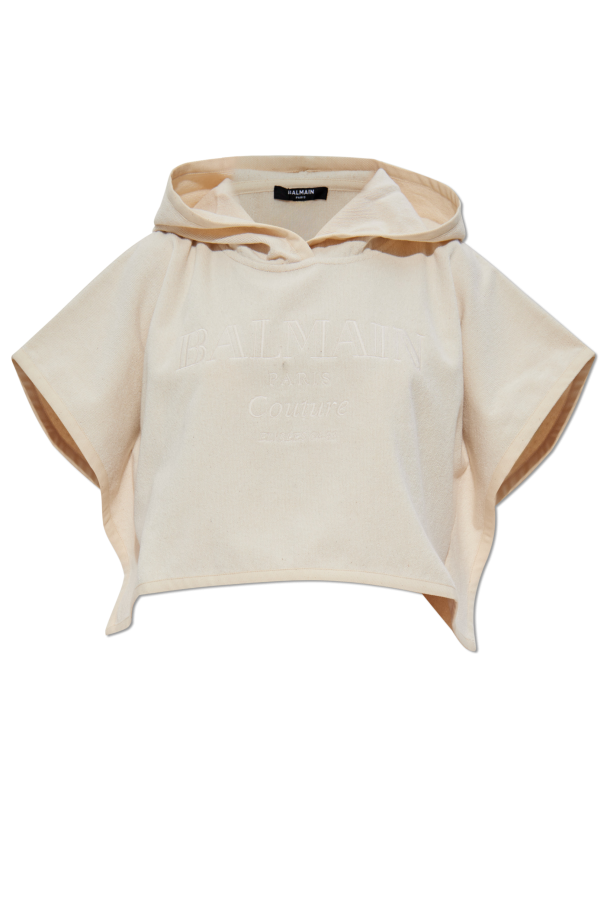Cotton poncho od Balmain