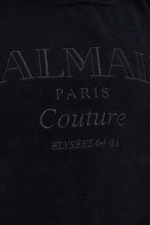 Balmain Poncho de algodón