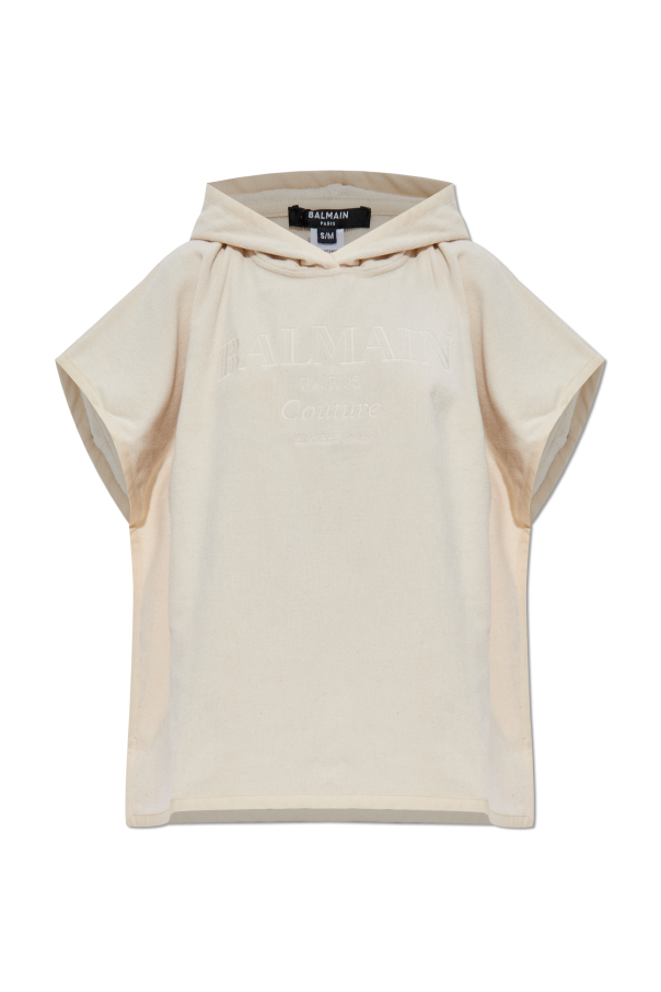 Cotton poncho od Balmain