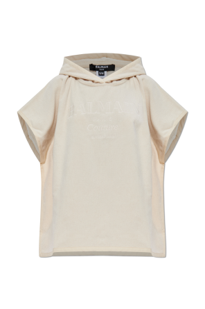 Cotton poncho od Balmain
