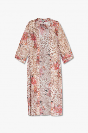 ETRO ruched floral-print mini dress