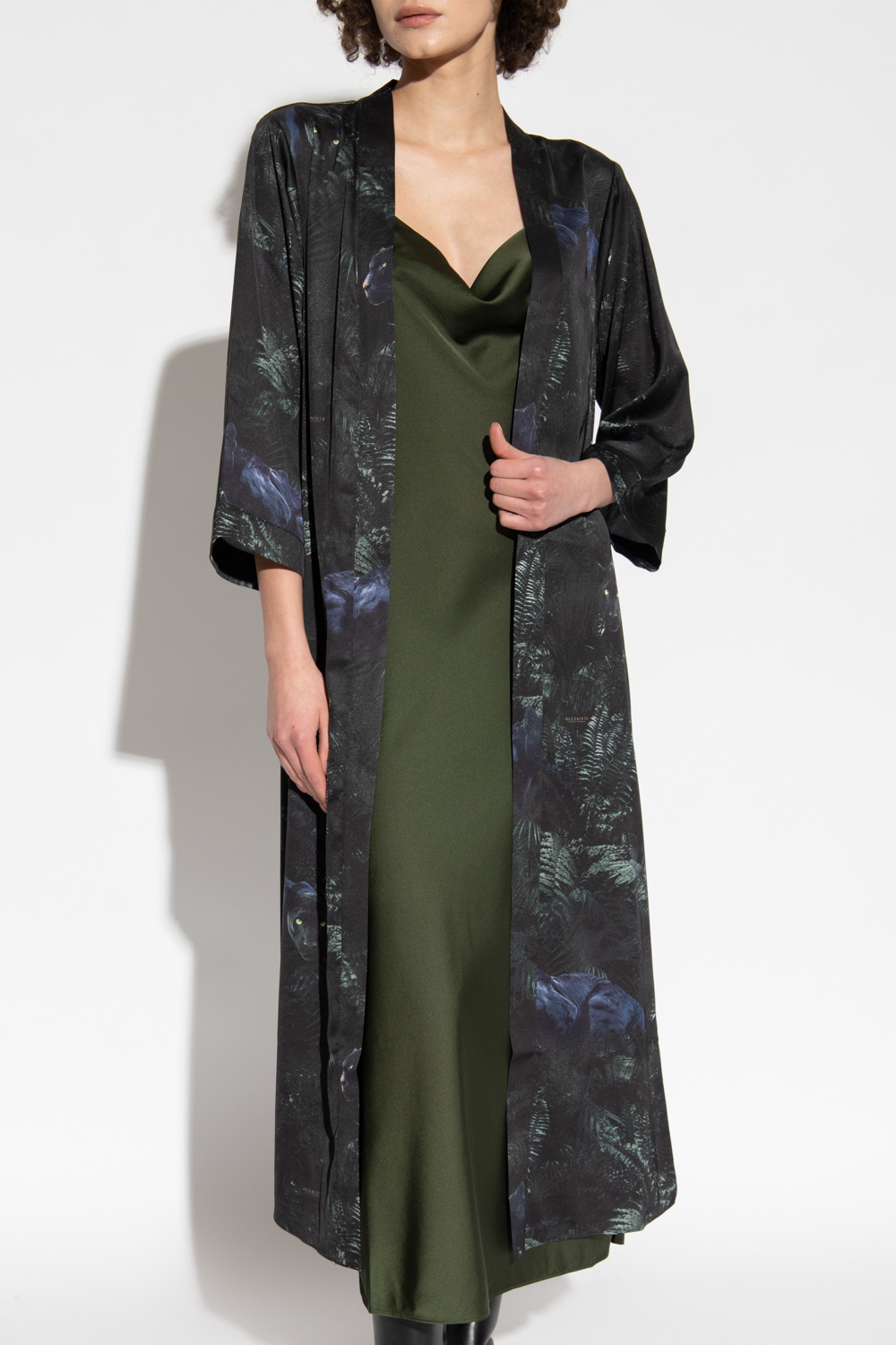 AllSaints ‘Carine’ satin kimono