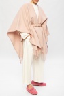 Moncler PINK Poncho with pocket