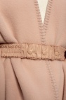 Moncler PINK Poncho with pocket